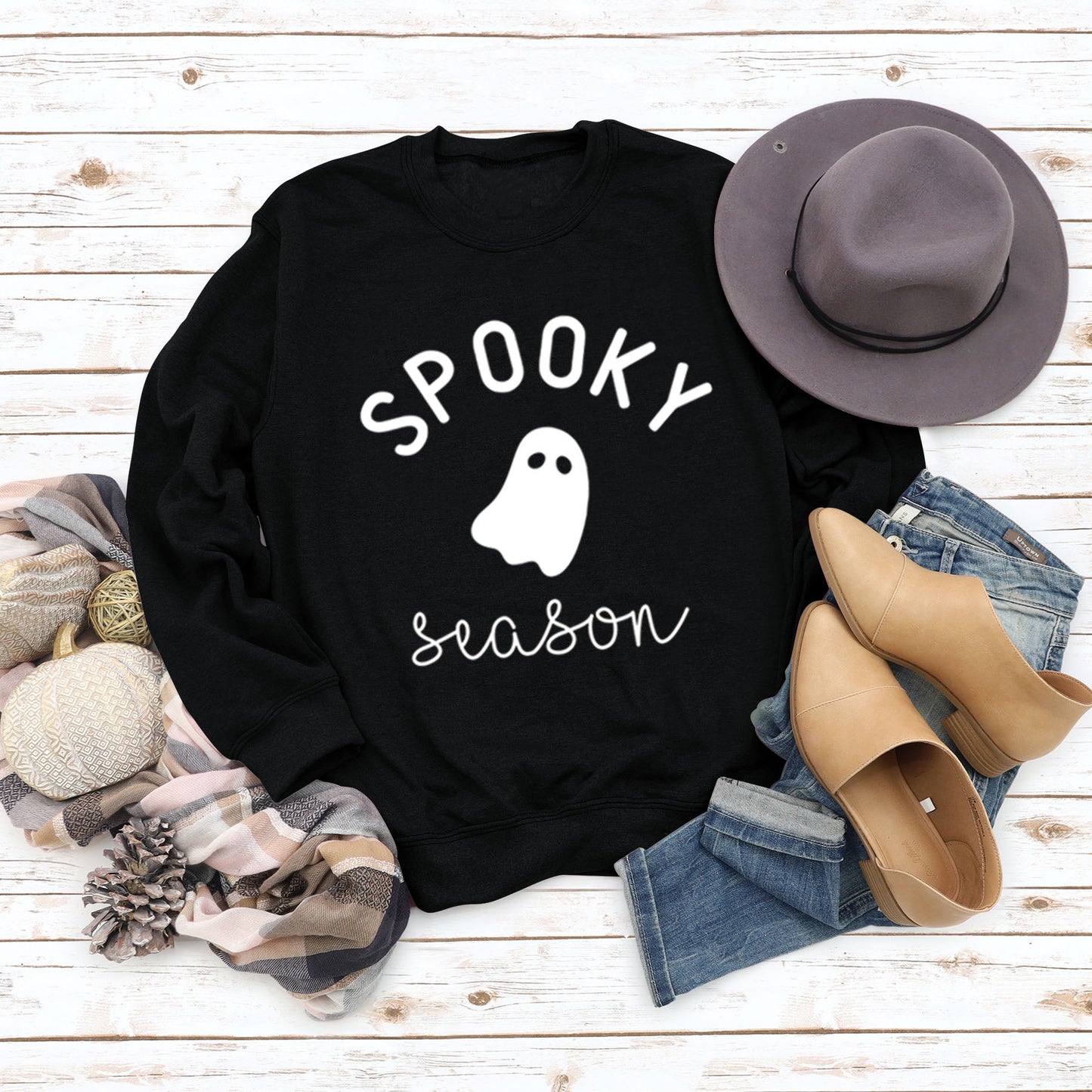 Loose Letters Autumn And Winter Round Neck Sweater Ladies