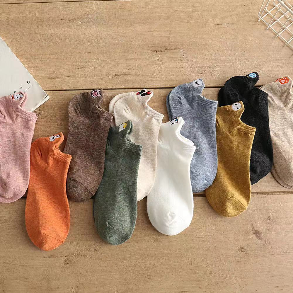 Spring And Summer Cotton Cartoon Boat Socks