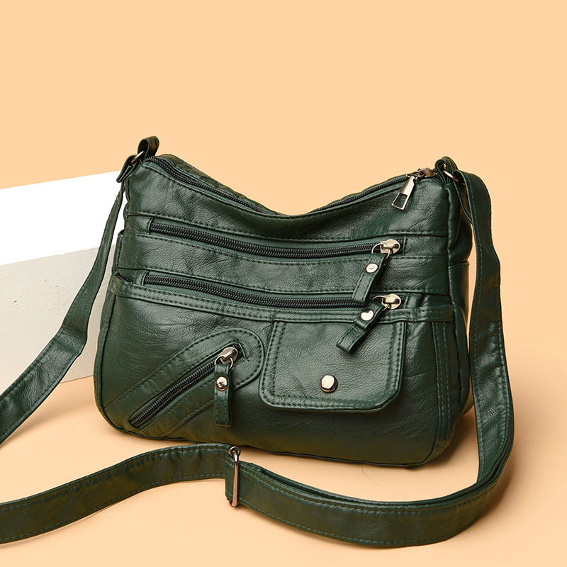 Fashion Retro Medium PU Women's Bag