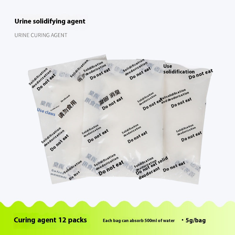 Curing Agent Urine Female Urine Coagulant Absorbent Outdoor Emergency Urine Bag Disposable Long-distance Driving Artifact