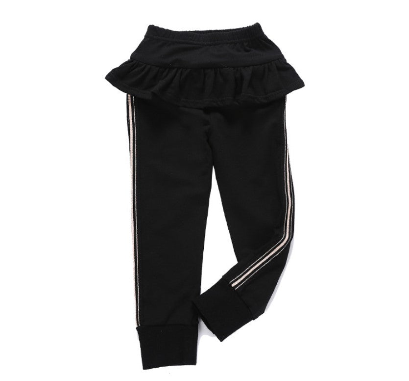Autumn And Winter Leggings Children's Culottes Fake Two