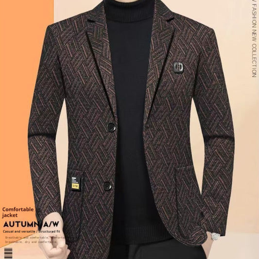 High-end Business Casual Suit Men's Jacket