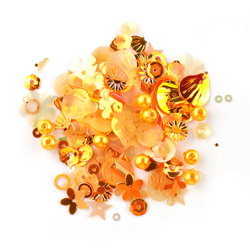DIY Pearl Sequins Mixed Epoxy Filler