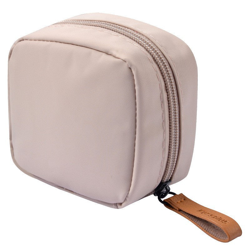 Ink Color Tone Simple Portable Printed Makeup Bag