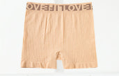 Sporty boxershorts med høj talje til damer
