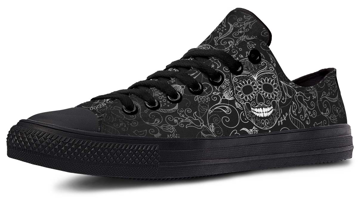 Fashion Print Couple Low-Top Canvas Shoes
