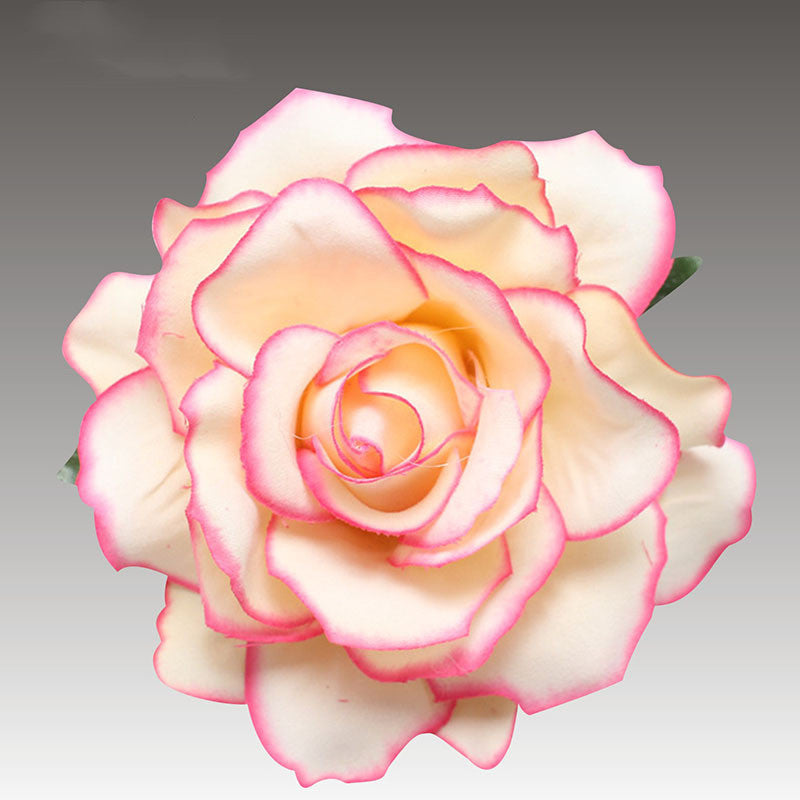 Simulation Of Wealth, Roses, Hairpin, Party, Cloth Art Headdress