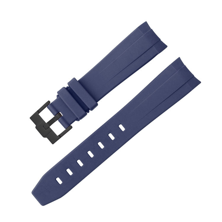 Silicone Black Water Ghost Rubber Watch Strap