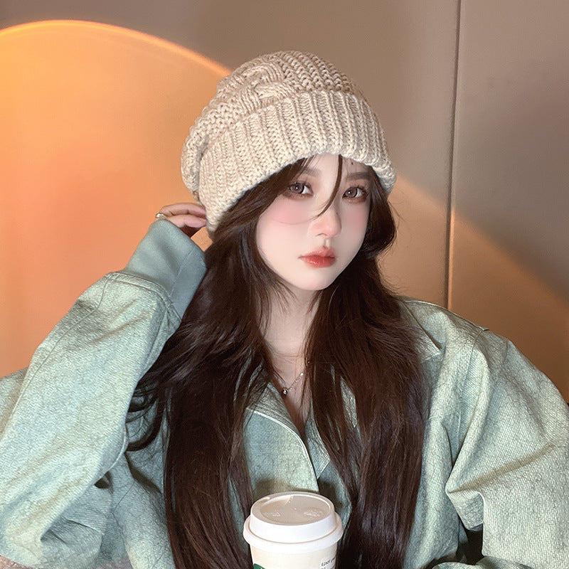 Men's And Women's Fashionable Breathable And Warm Knitted Hat
