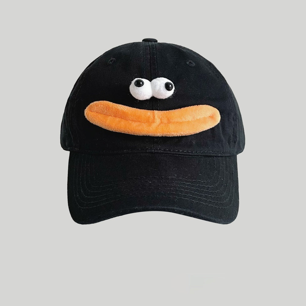 Women's Korean-style Cute Cartoon Peaked Cap