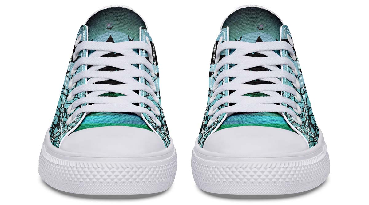 Fashion Print Couple Low-Top Canvas Shoes