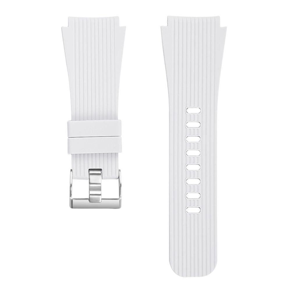Straight Grain Silicone Sports Watchband Wristband