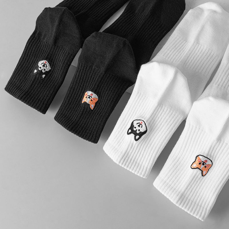Combed Cotton Minimalist Thin Men's Socks