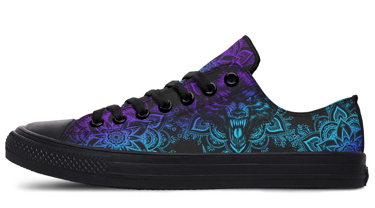 Fashion Print Couple Low-Top Canvas Shoes
