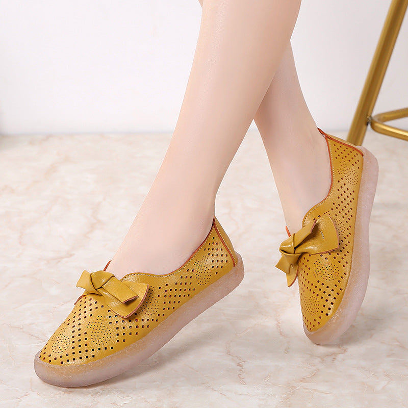 Fashionable Summer Hollow Women's Flat Shoes