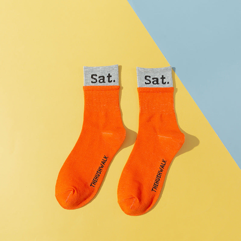 New Sports Casual Parent-child Socks