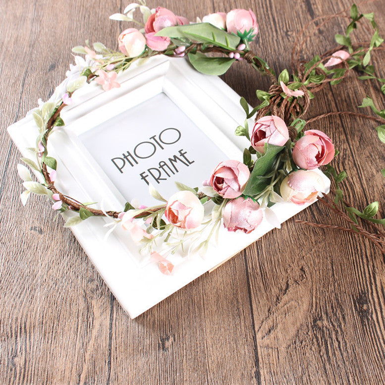 Flower Wreath Seaside Holiday Simulation Flower Headband
