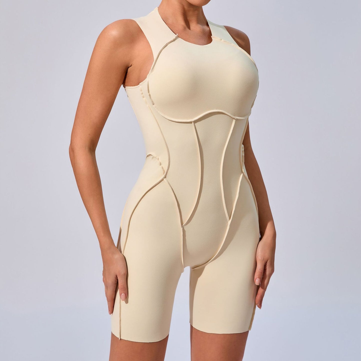 Fashion Jumpsuit Women's Running Sports Workout Clothes