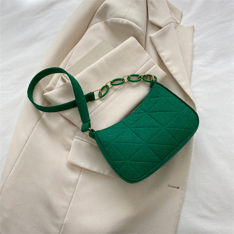 Fashion Trend Simple Shoulder Bag Casual Simple Crossbody