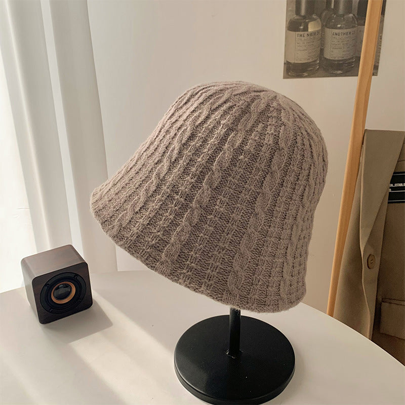 Women's Fashion Knitting Wool Fishing Hat