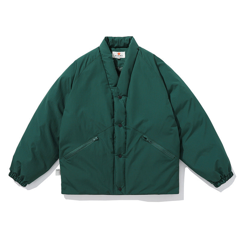 Vintage Trend Loose Cotton Men's Coat