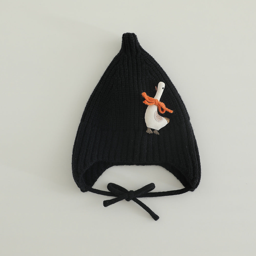 Autumn And Winter Thermal And Windproof Knitted Earlobe Hat
