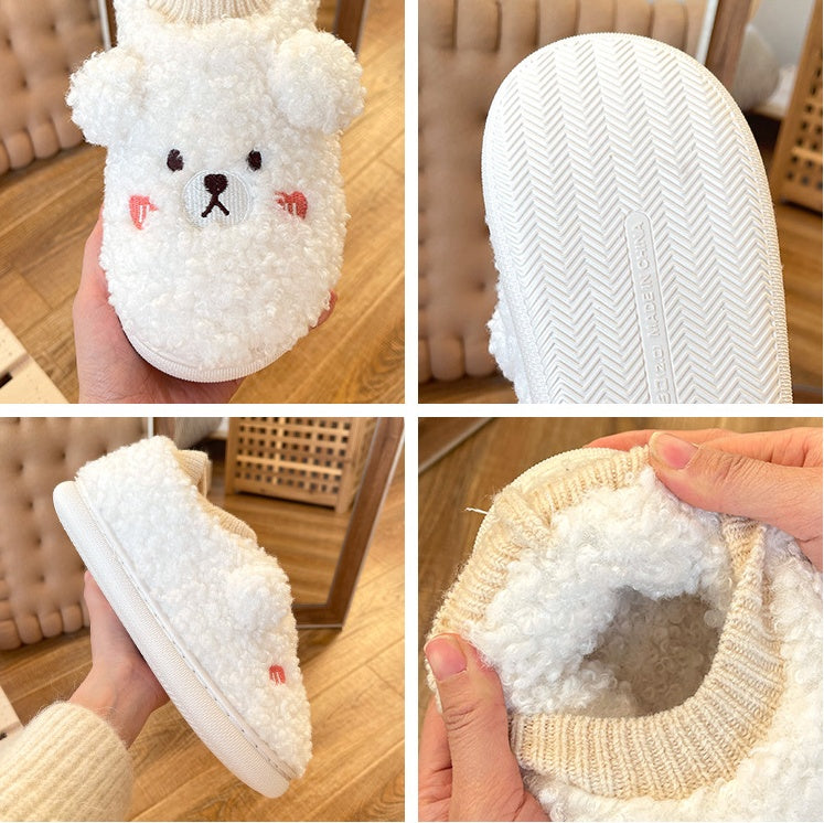Non Slip Cartoon Cute Plush Slippers