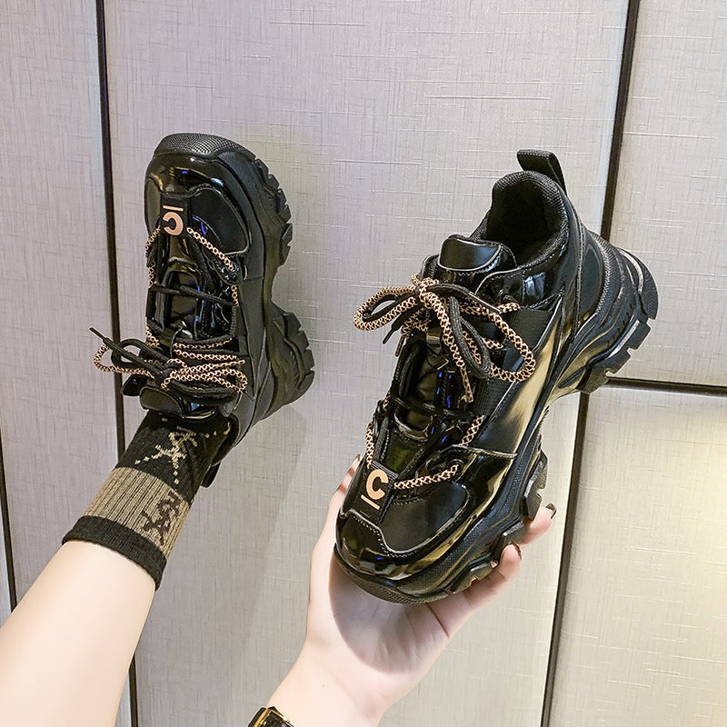 Korean Version Of High Fashion Ins Tide Color Matching Sneakers