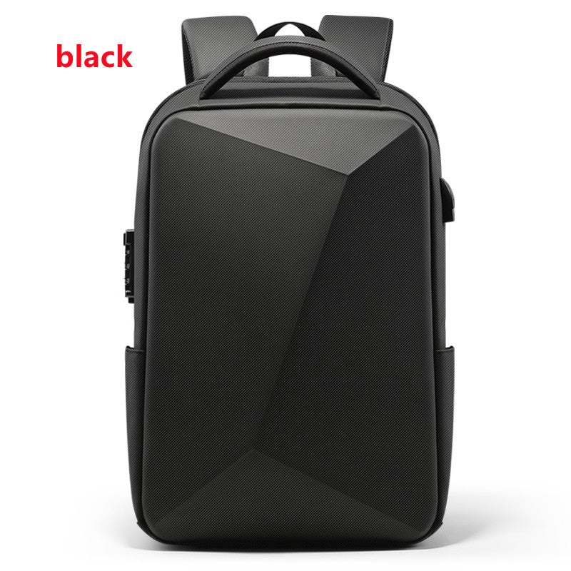 Men's password lock backpack