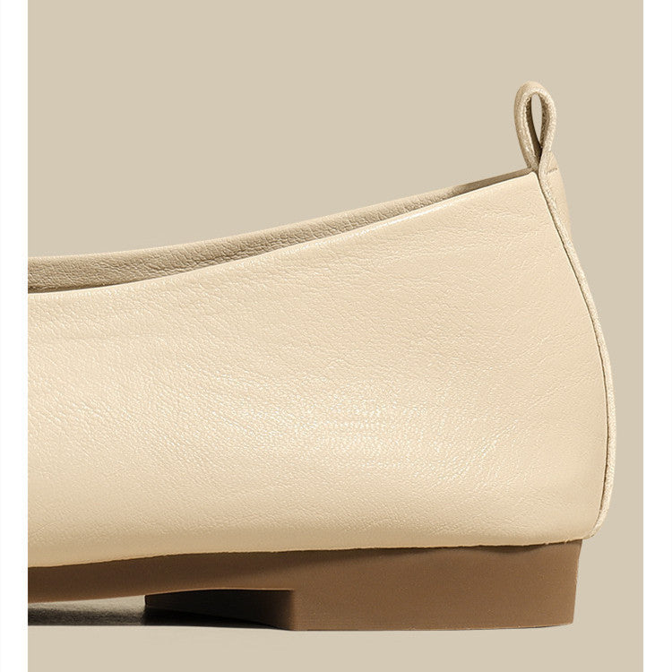 Women's Flat Slip On Large Toe Shoes