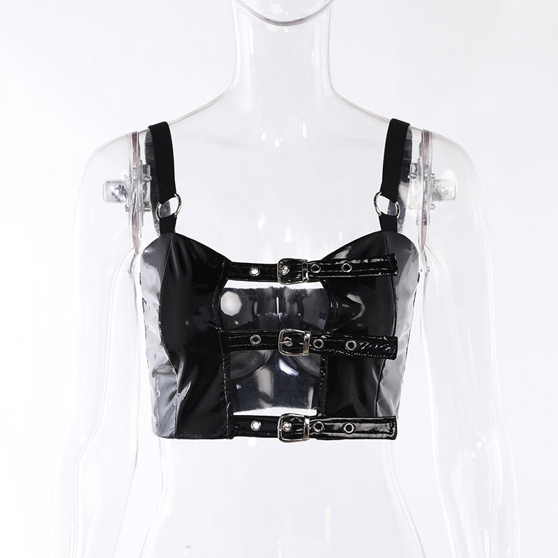 European And American Sexy Hollow Fashion Small Suspenders Women