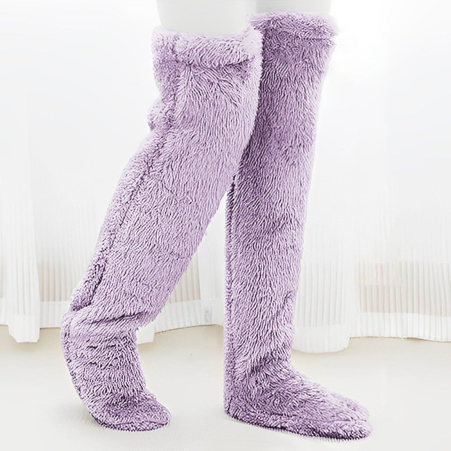 Vacuum Packaging Goose Down Leg Socks