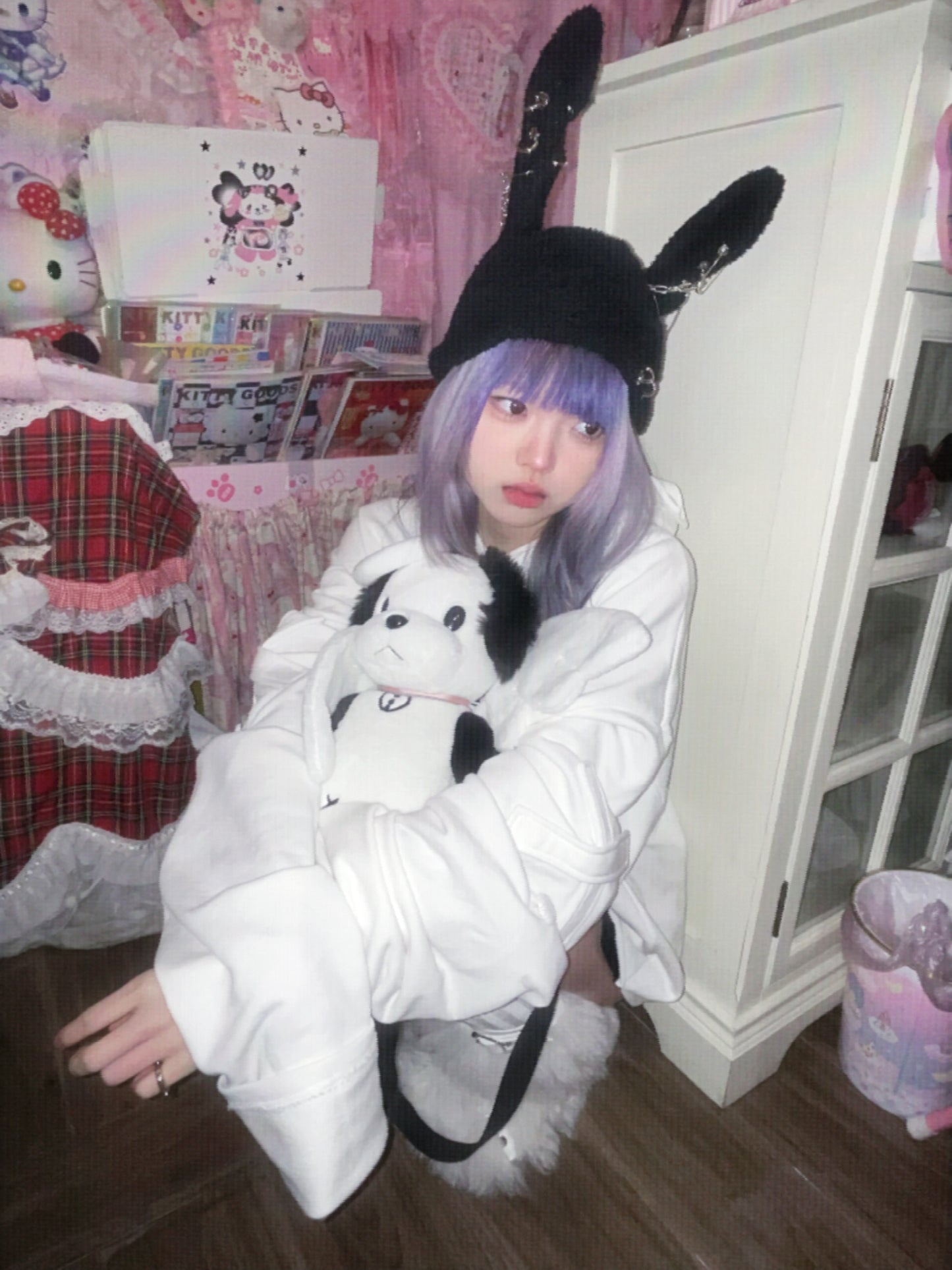 Angel Dog Plush Doll Backpack