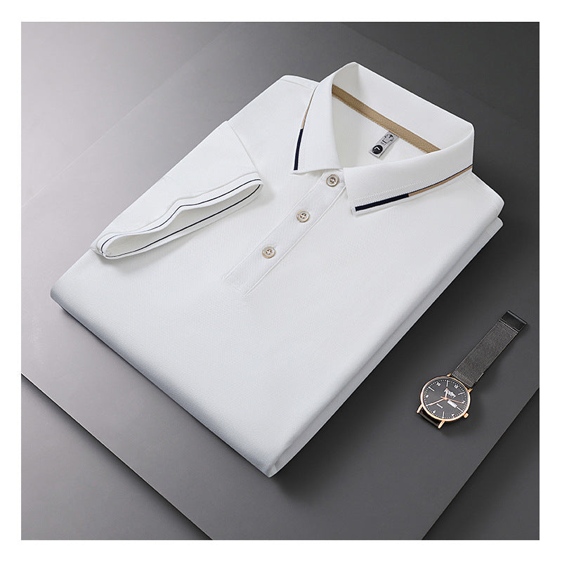 Solid Color Short-sleeved T-shirt All-match Fashion Simple