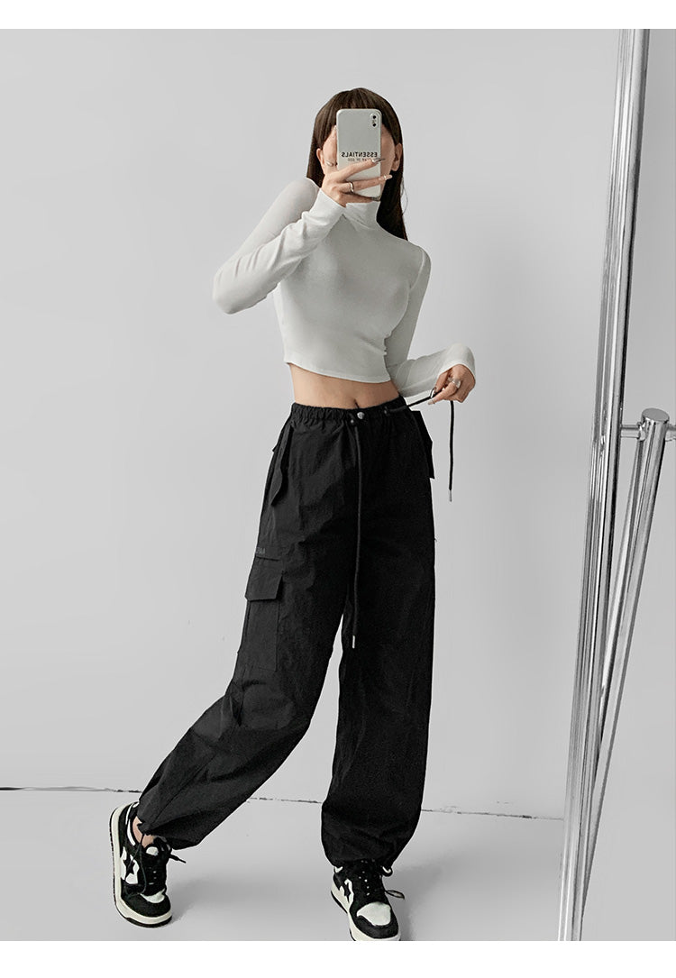 Amerikansk Hot Girl Snørestykke Overalls Kvinder