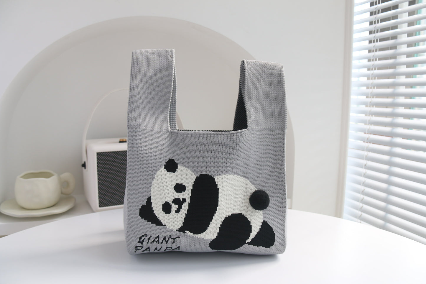 Fashion Outgoing Handbag Korean Woven Tote Bag