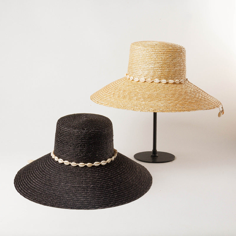 Tourist Beach Sun Protection Sunshade Straw Hat