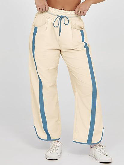 Casual Loose Drawstring Bucket Pants Women's Clothing