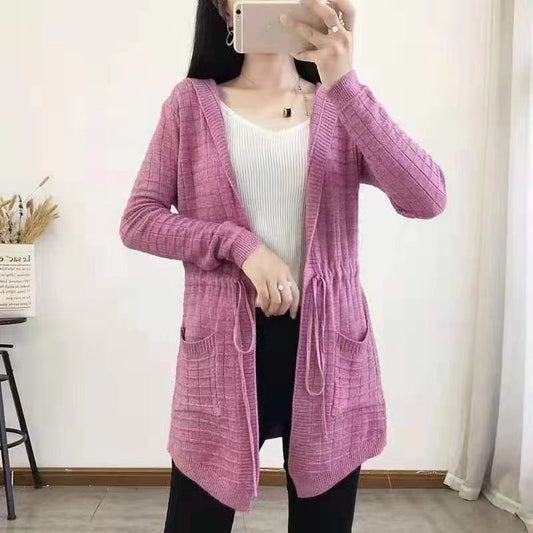 New Style Loose Mid-length Cardigan Jacket