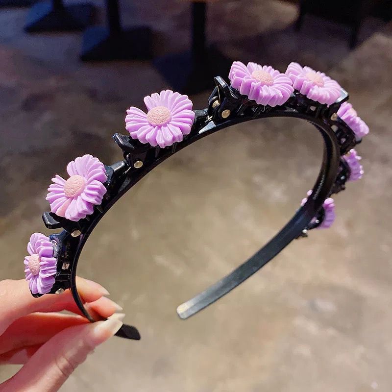 Cartoon Fruit Headband Multi-layer Hollow Woven Hairpin