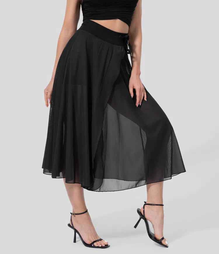 Women's Urban Fashion Romper Skirt Safety Pants