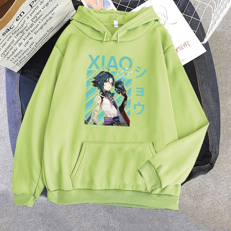 Couple Fleece Hooded Pullover Sweater
