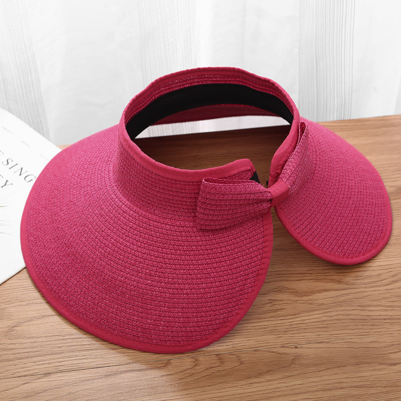 Summer Foldable Air Top Sun-proof Sun Portable Straw Hat