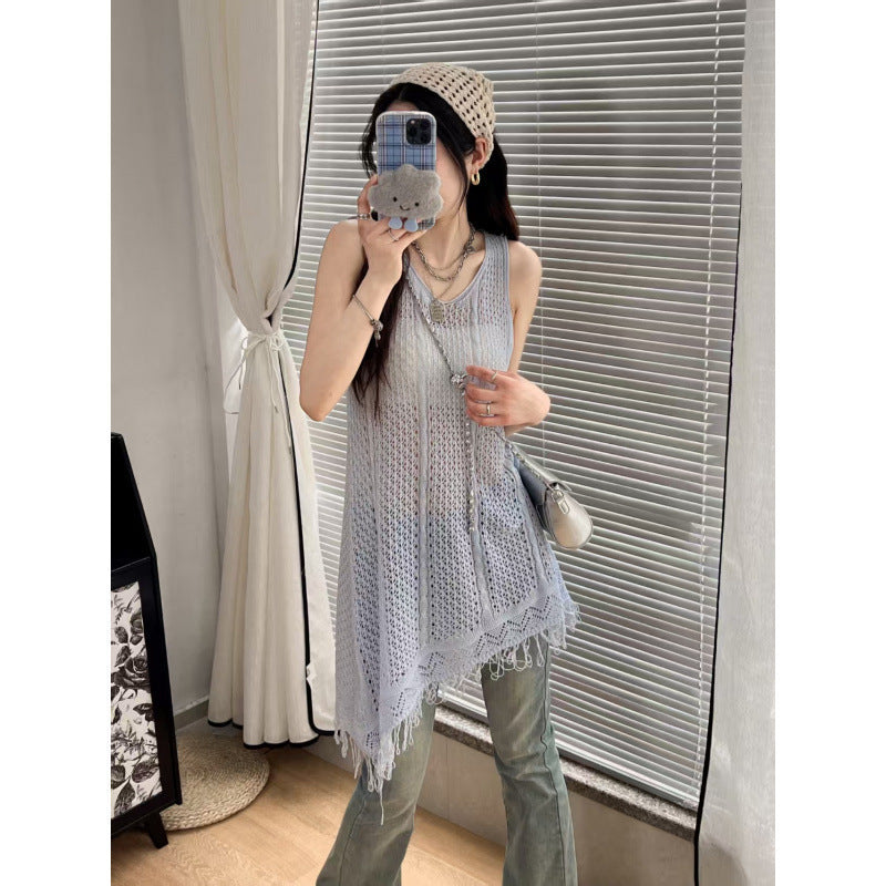 New Stylish Tassel-strapped Dress For Women