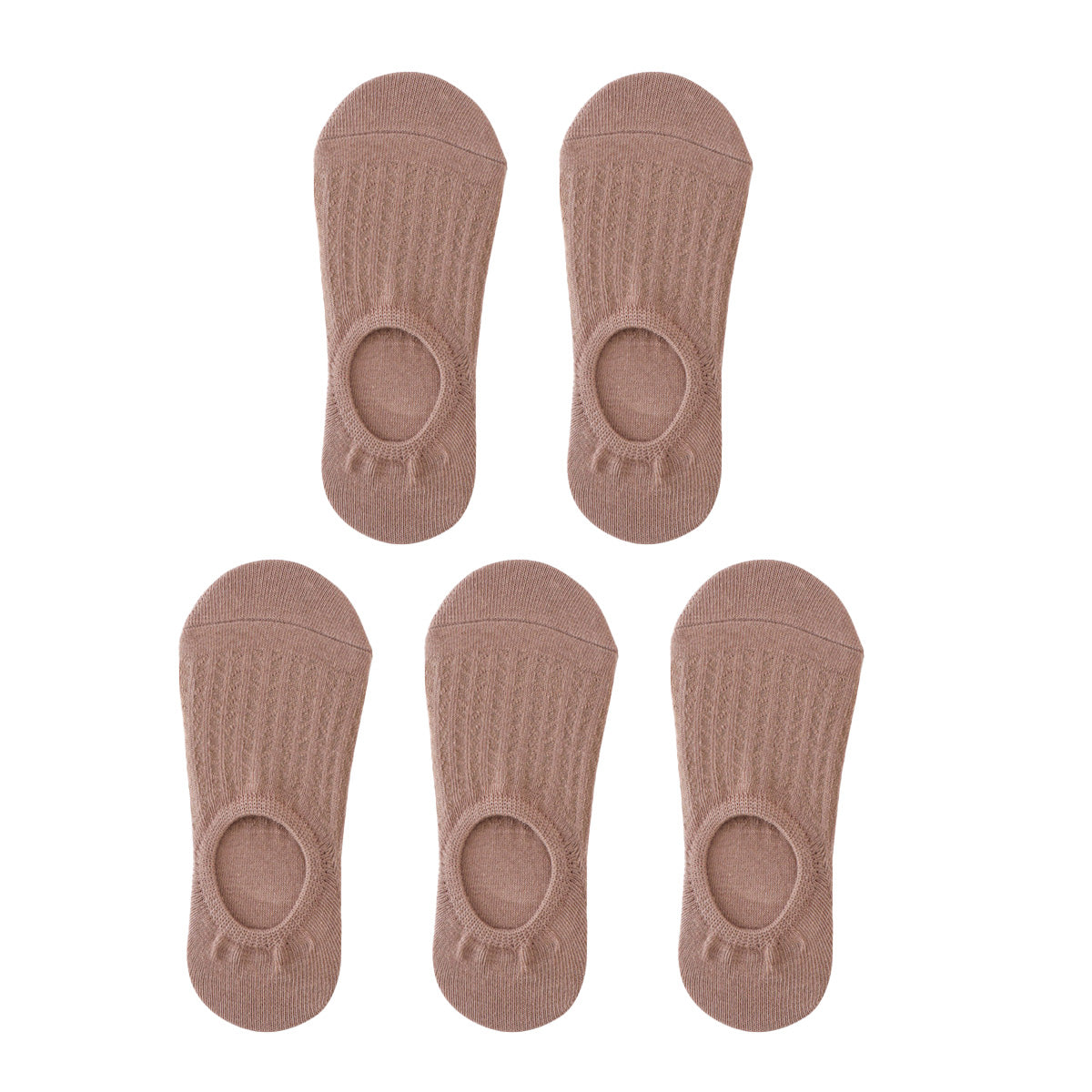 Boat Hose Thin Stripe Invisible Shallow Mouth