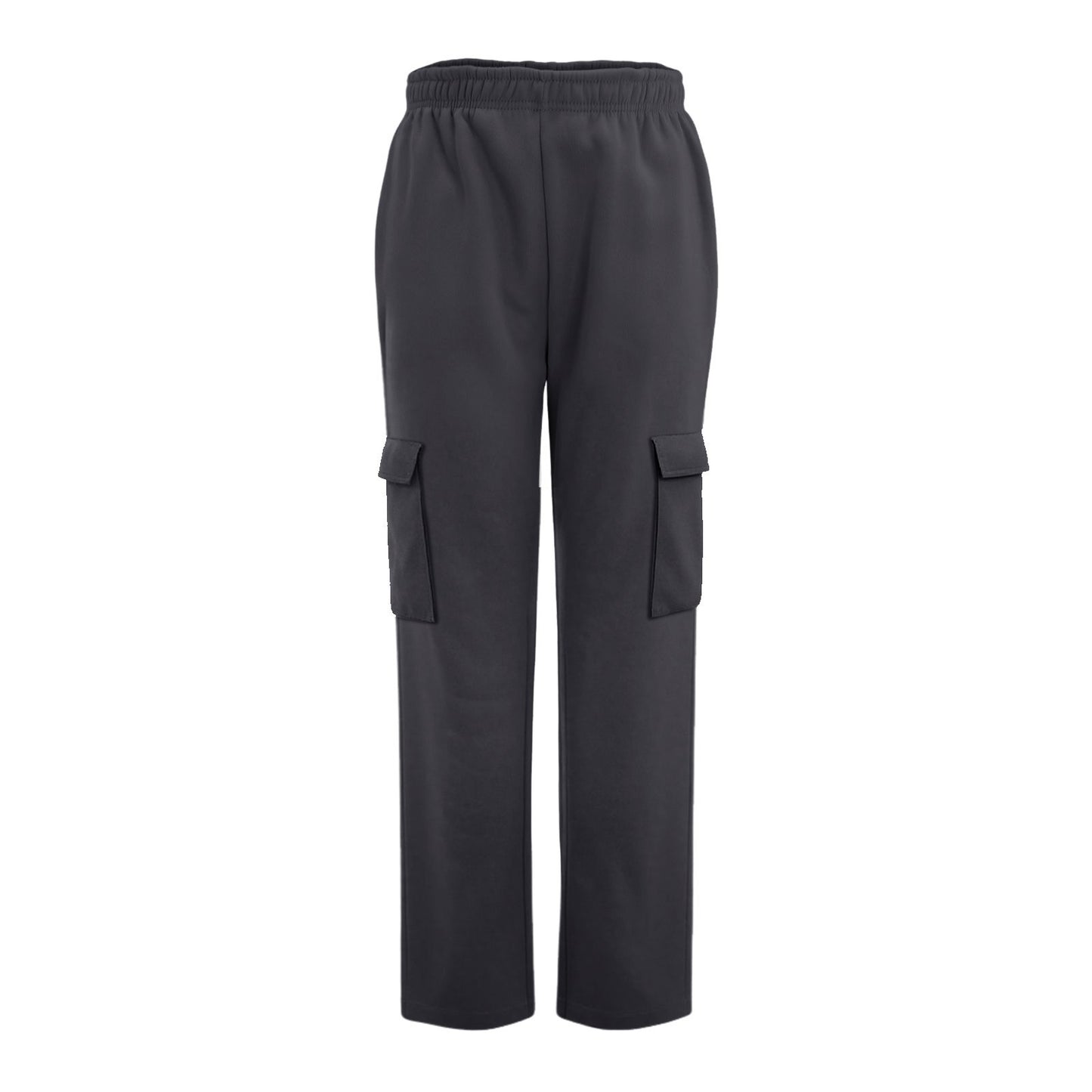 Women's Solid Color Loose And Idle Drooping Straight Wide-leg Pants
