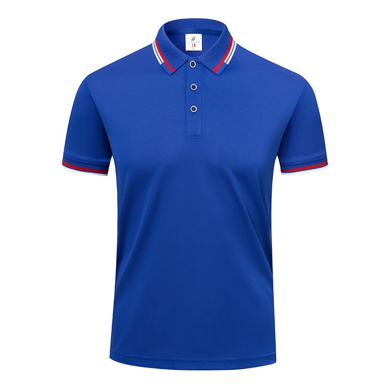 Ice Cotton High-end Enterprise Clothes Lapel Short Sleeve 190g