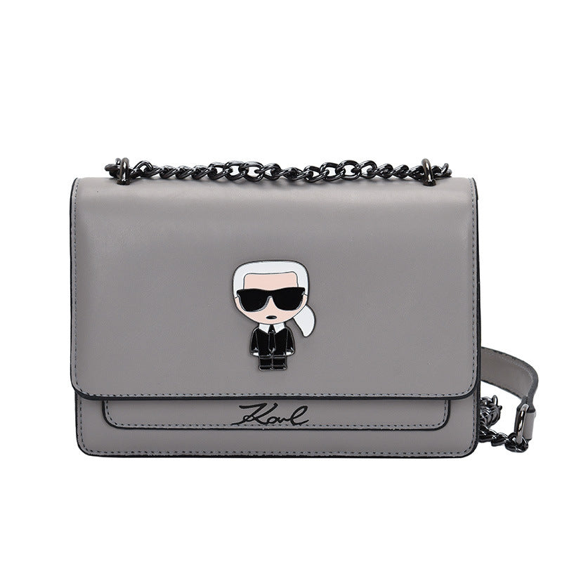 Fashion Chain One-shoulder Small Square Bag Lock