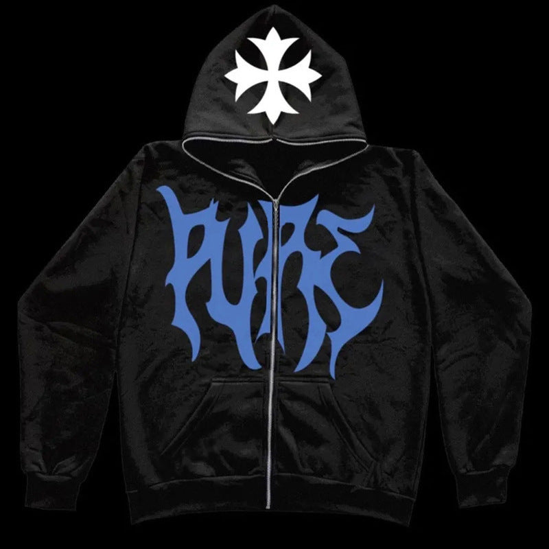 American Street Punk Hip Hop Hooded Sweater
