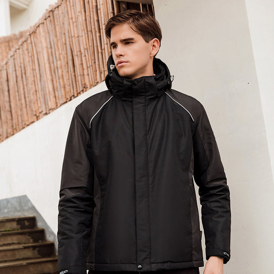 Outdoor Warm And Windproof Large Size Jacket